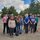 Students are pictured with Regional Superintendent Kyle Thomson, PhD, teacher Bill Hall, SBL Healthy Communities Director Laura Bollan, Assistant Regional Superintendent Zak Standerfer and principal/teacher Michelle Young.